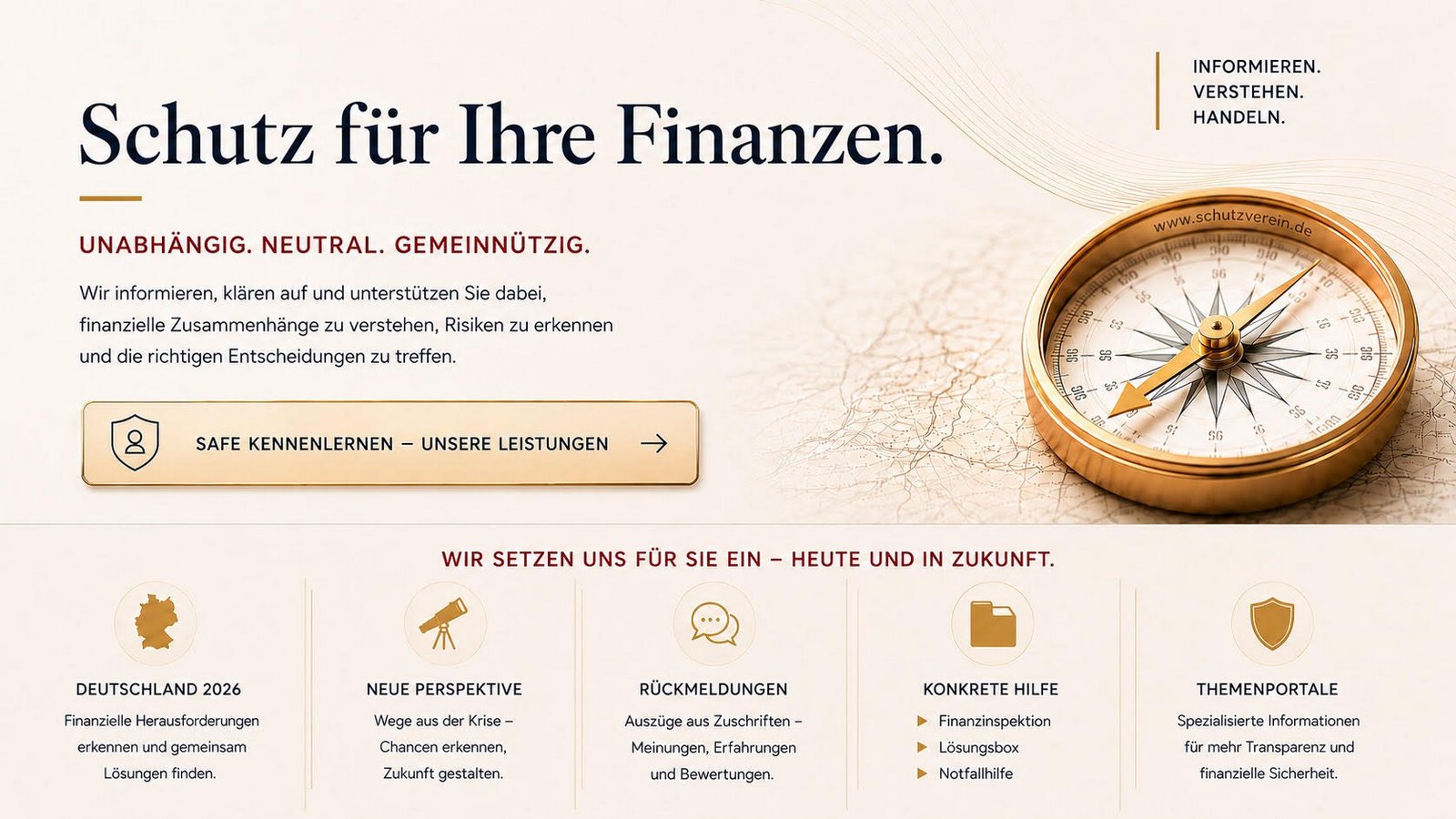 SAFE – Schutz für Ihre Finanzen